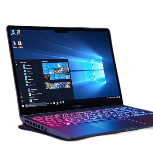 weapon, 3d render, cyberpunk, lenovo transparent PNG cut-out