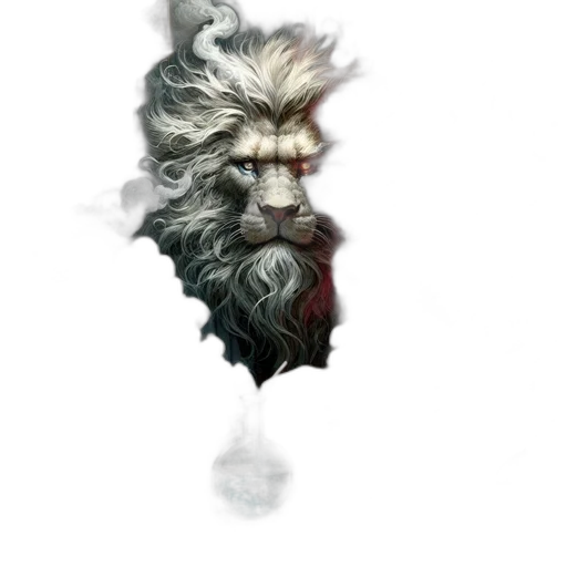 creature, mask, face, staff transparent PNG cut-out