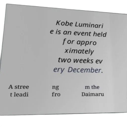tree, kobe, luminari, event transparent PNG cut-out