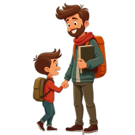 concept art, cartoon, watercolor, comic book art transparent PNG cut-out