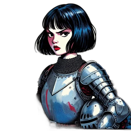 robot, comic book art, concept art, fantasy art transparent PNG cut-out