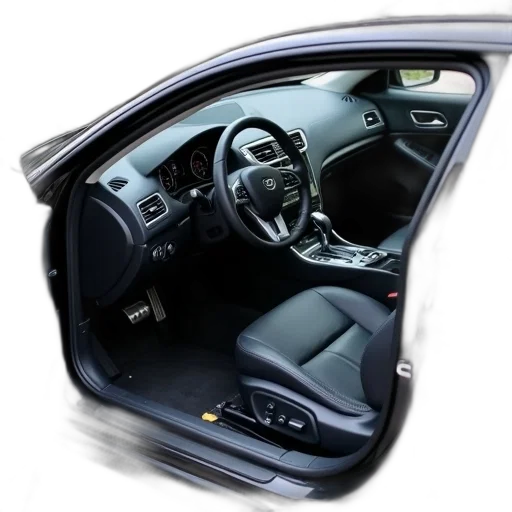 car, interior, driver, side transparent PNG cut-out