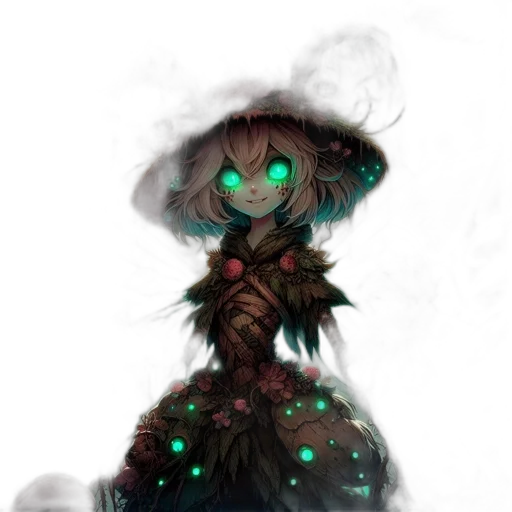 creature, dress, mask, robot transparent PNG cut-out