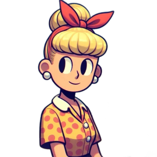 staff, dress, hat, face transparent PNG cut-out