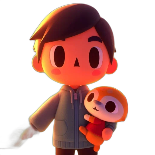 staff, jacket, creature, mask transparent PNG cut-out