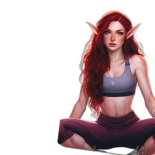 fantasy art, concept art, pixel art, comic book art transparent PNG cut-out
