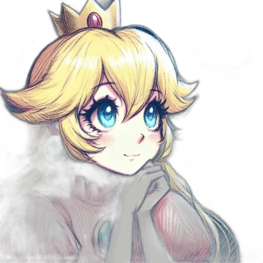 crown, staff, watercolor, anime transparent PNG cut-out