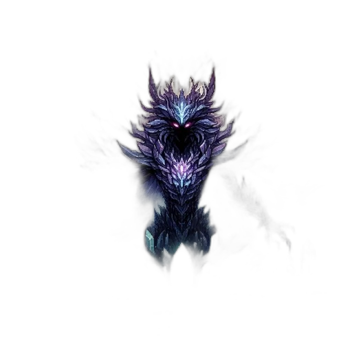 dragon, creature, mask, staff transparent PNG cut-out