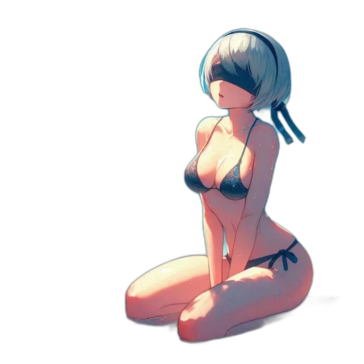 robot, dress, flower, weapon transparent PNG cut-out
