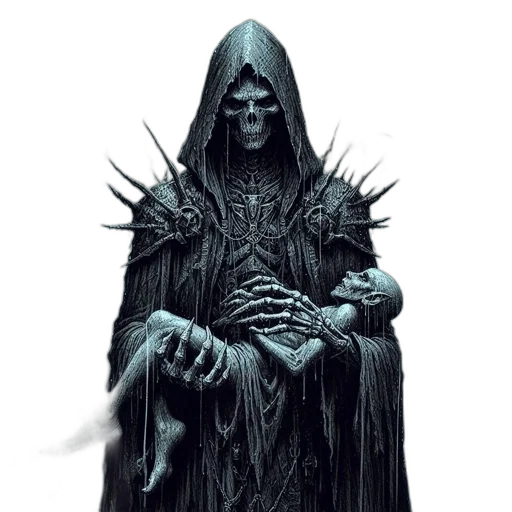 staff, creature, mask, sword transparent PNG cut-out
