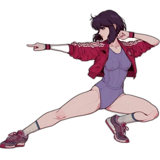 jacket, weapon, dress, shoes transparent PNG cut-out