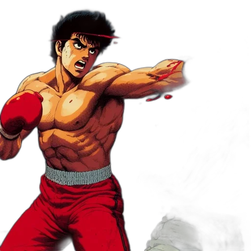 comic book art, concept art, anime, photorealistic transparent PNG cut-out