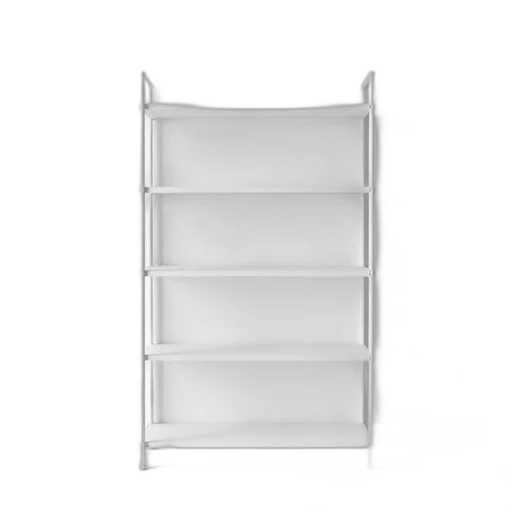 furniture, white, minimalist, shelving transparent PNG cut-out