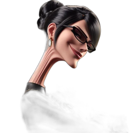 face, staff, hair, robot transparent PNG cut-out