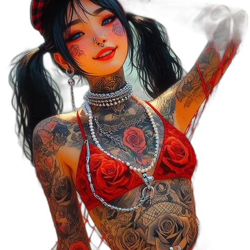 jewelry, dress, staff, fantasy art transparent PNG cut-out