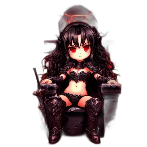 weapon, crown, staff, robot transparent PNG cut-out