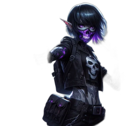 staff, mask, concept art, fantasy art transparent PNG cut-out