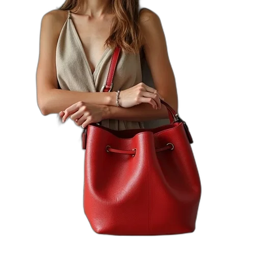 dress, jewelry, photorealistic, red transparent PNG cut-out