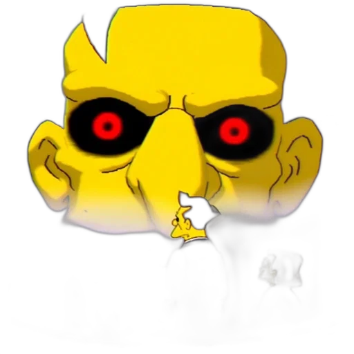 mask, face, staff, creature transparent PNG cut-out
