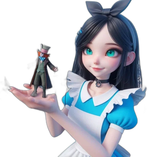 staff, robot, dress, creature transparent PNG cut-out