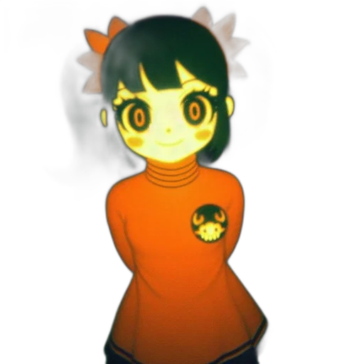 staff, creature, flower, mask transparent PNG cut-out