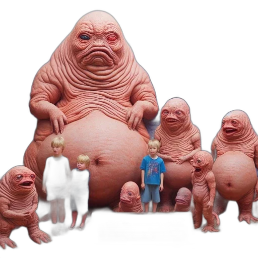 creature, concept art, 3d render, image transparent PNG cut-out