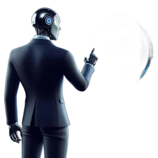 robot, staff, mask, weapon transparent PNG cut-out