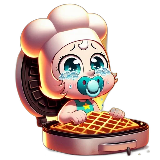 food, robot, concept art, pixel art transparent PNG cut-out
