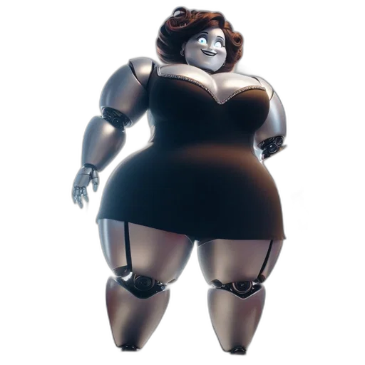 robot, dress, creature, animal transparent PNG cut-out