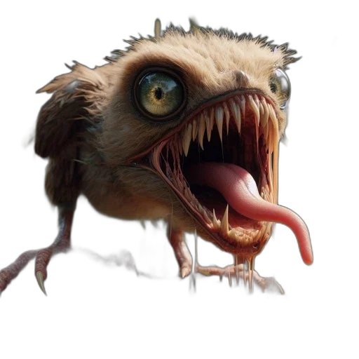 creature, animal, dragon, face transparent PNG cut-out