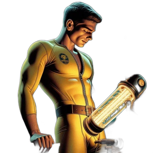 staff, comic book art, concept art, cartoon transparent PNG cut-out