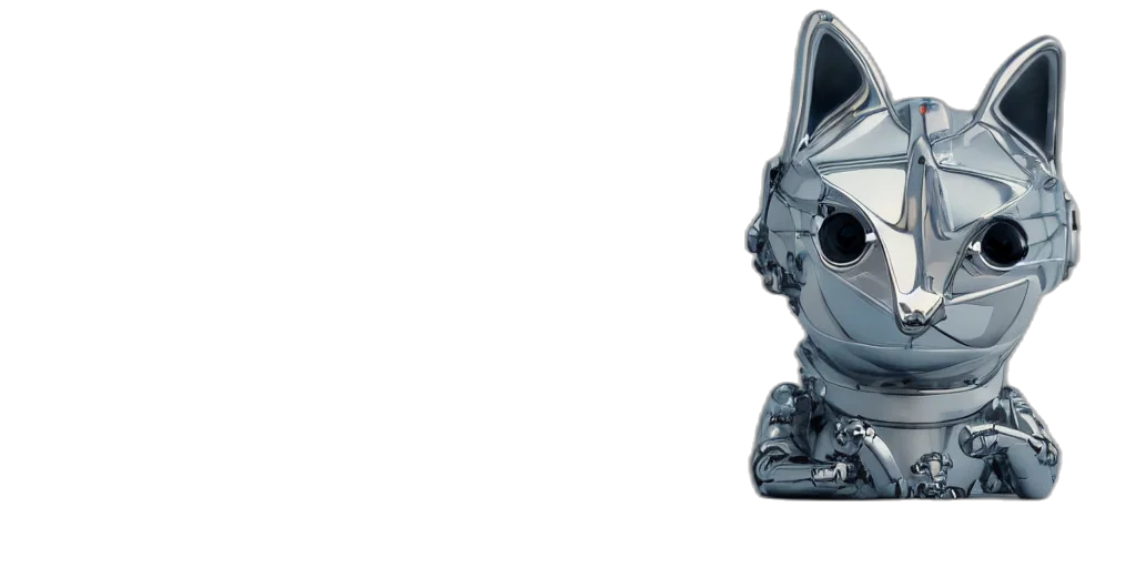 mask, robot, 3d render, concept art transparent PNG cut-out