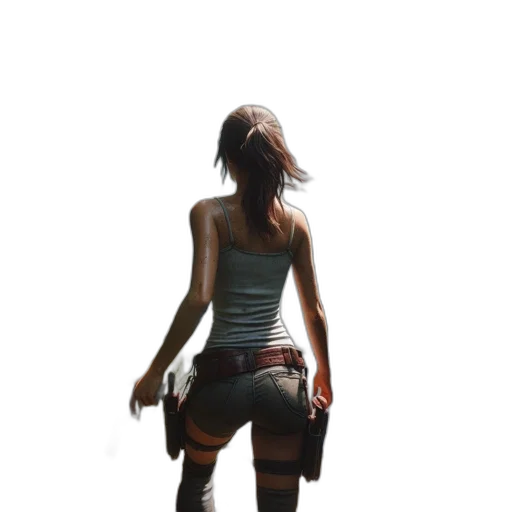 dress, staff, weapon, concept art transparent PNG cut-out