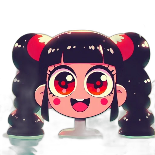 creature, mask, staff, hair transparent PNG cut-out