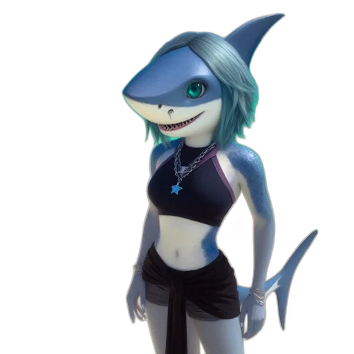creature, staff, animal, 3d render transparent PNG cut-out