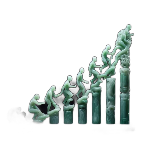 staff, glowing, green, sculpture transparent PNG cut-out