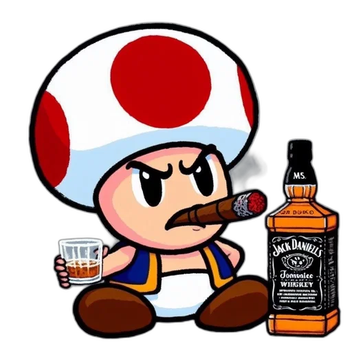 bottle, hat, weapon, pixel art transparent PNG cut-out