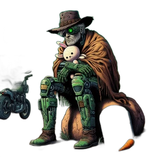 animal, robot, weapon, creature transparent PNG cut-out