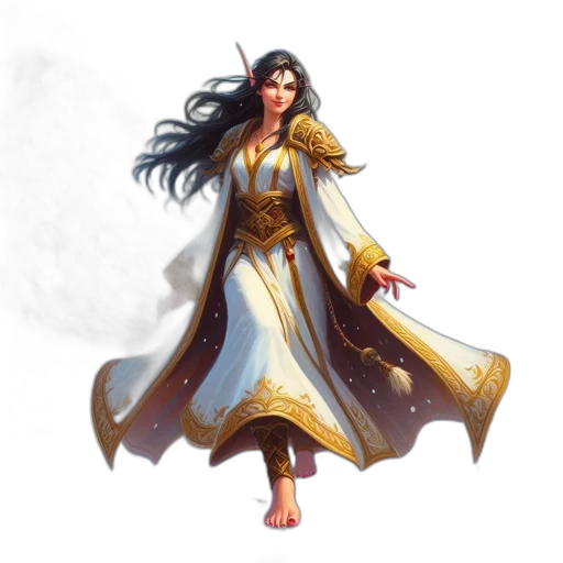 dress, dragon, fantasy art, concept art transparent PNG cut-out