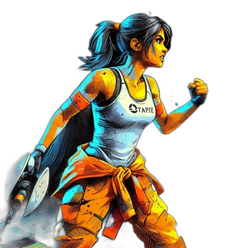 weapon, concept art, comic book art, pixel art transparent PNG cut-out