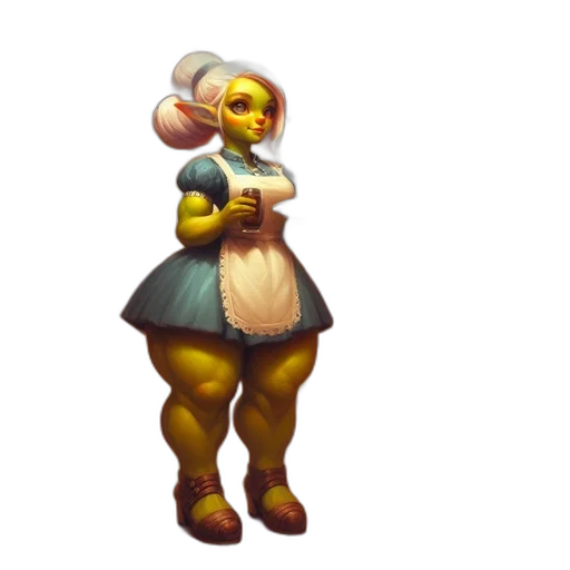 staff, dress, robot, concept art transparent PNG cut-out