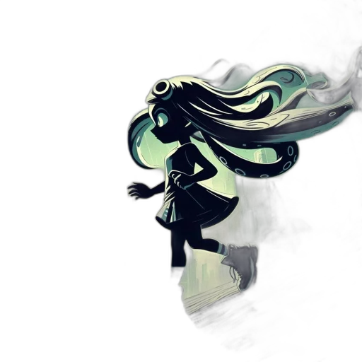 dragon, mask, creature, hair transparent PNG cut-out