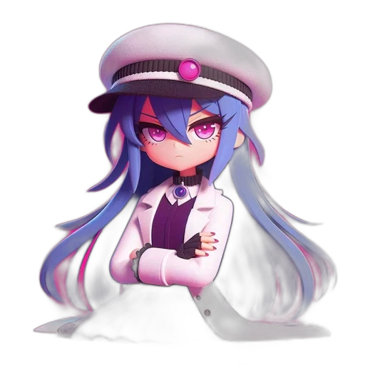 hat, staff, robot, weapon transparent PNG cut-out