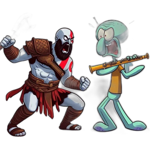 robot, sword, staff, weapon transparent PNG cut-out