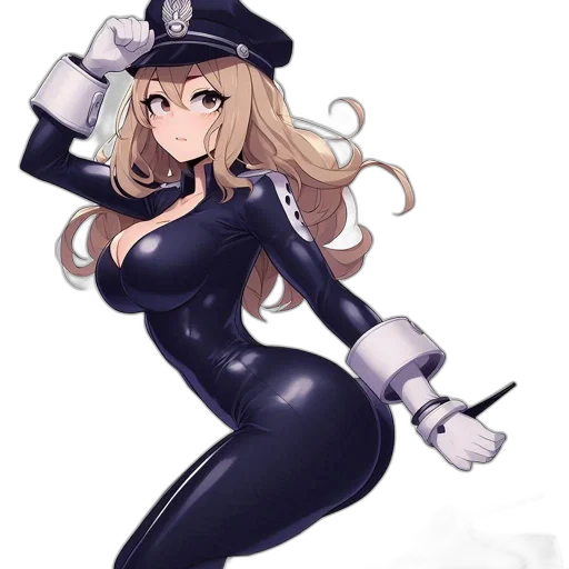 staff, weapon, hat, robot transparent PNG cut-out