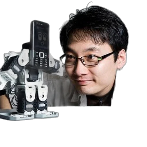robot, staff, weapon, face transparent PNG cut-out
