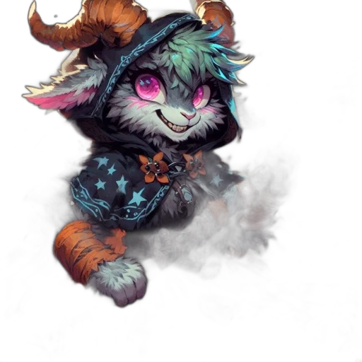 staff, creature, dragon, mask transparent PNG cut-out