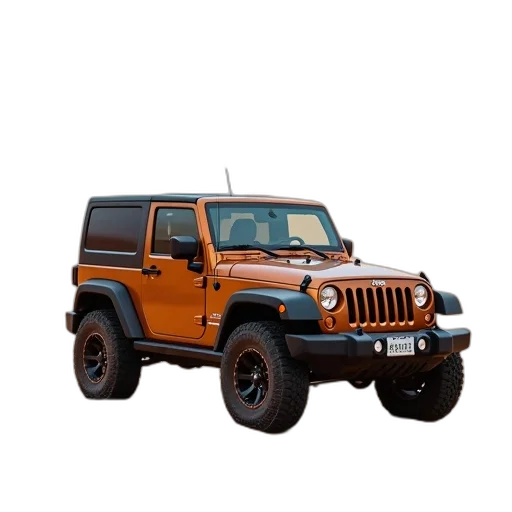 car, animal, 3d render, photorealistic transparent PNG cut-out