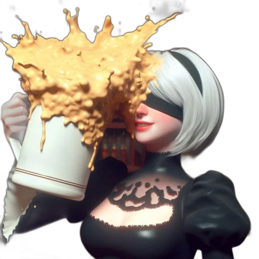 food, crown, mask, concept art transparent PNG cut-out