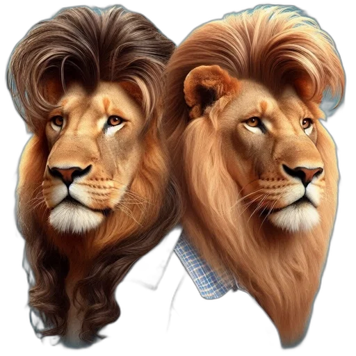 crown, hair, photorealistic, concept art transparent PNG cut-out